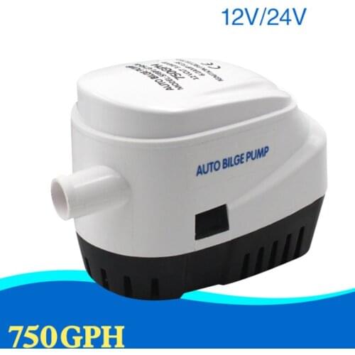 Automatic bilge pump DC submersible pump marine pump DC 12V/24V automatic submersible pump RV pump submersible