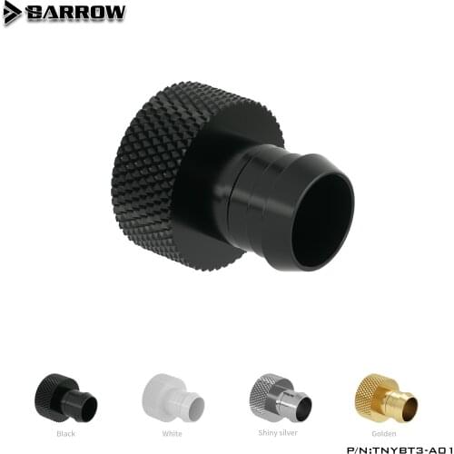 Barrow use for Inside Diameter 10mm Hose Sealing Lock / ID9.5mm Flessibile Tube Soft Tube Hand Connector Fitting G1/4