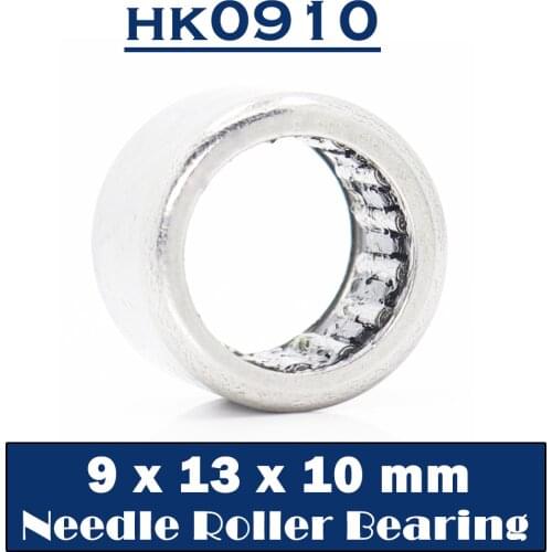 HK0910 Needle Bearings 9*13*10 mm ( 10 Pcs ) Drawn Cup Needle Roller Bearing HK091310 TLA910Z