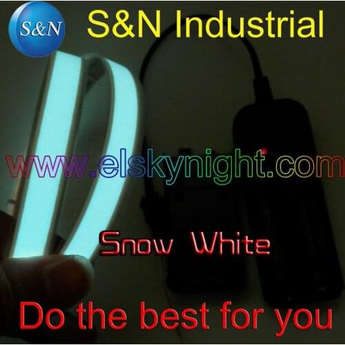 3VDC 2AA Snow White 1X60CM el tape el wire el strip for car,house,party,dispaly,holiday,fest and model decoration free shipping