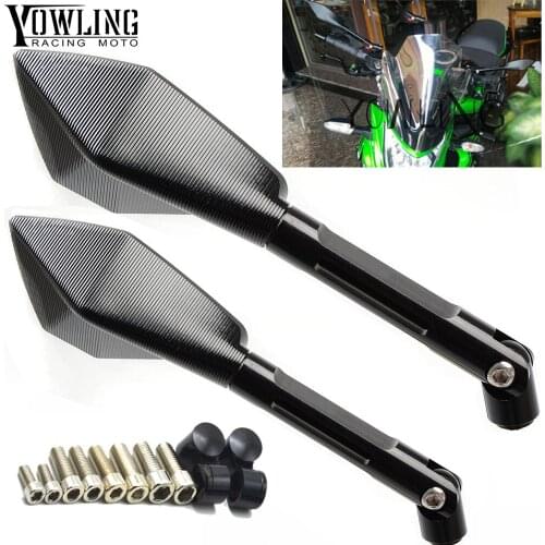 Motorcycle Rearview side Mirrors CNC Aluminum for SUZUKI GSR 600 750 1000 GSR600 GSR750 GSR1000 Yamaha YZF R125 R15 R25 R3 R6 R1