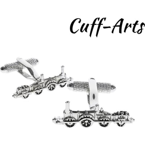 Mens Cufflinks Train Locamotive Cufflinks Gifts for Men Gemelos Les Boutons De Manchette by Cuffarts C10531