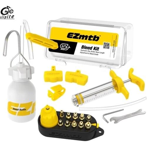 Bicycle Hydraulic Disc Brake Oil Bleed Kit Tools for SHIMANO, SRAM, TEKTRO, MAGURA Series MTB Road Bike Brake Repair Tool RR7306