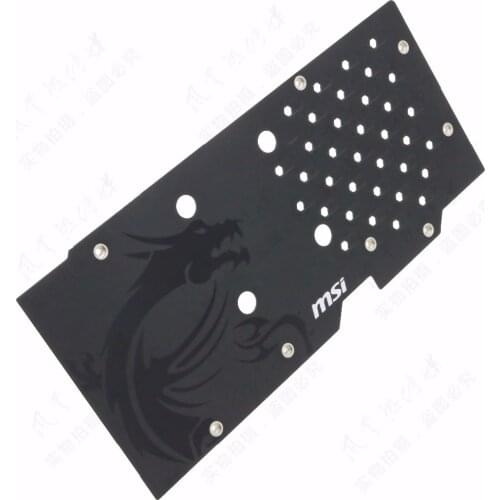 New Original for MSI R9 380 Gaphics card backplane with mounting screws