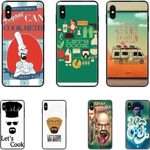 Recently Breaking Bad Lets Cook For Galaxy Note 4 8 9 10 20 Plus Pro J6 J7 J8 M30s M80s Ultra J600 J730 J810 Black Soft TPU