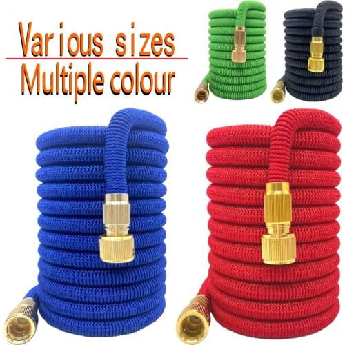 Expandable Watering Hose Home Garden Water Hose High Pressure Car Wash Flexible Magic Hose Pipe Garden Irrigation Tools