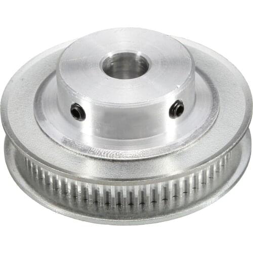 PPYY NEW -GT2 Timing Belt Pulley Aluminum - 8mm Bore - 60 Teeth - for RepRap 3D printer