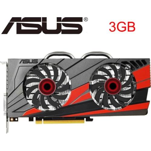 ASUS Video Card GTX 1060 3GB 192Bit GDDR5 Original Graphics Cards for nVIDIA VGA Cards Geforce GTX1060 Used 1050 TI 750 960 950