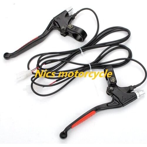 2 Wire Electric Pocket E Bike Gas Scooter Mini Razor Brake Levers Left + right