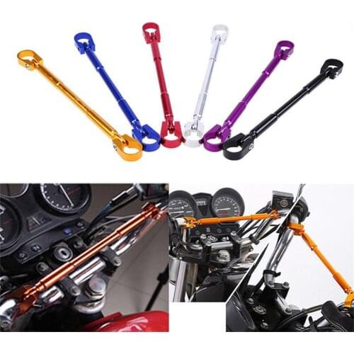 2Pcs Aluminum Alloy Off Road Motorcycle Motorbike 22mm Handlebar Balance Bar car decoration