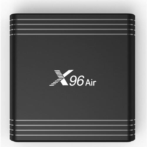 50PCS X96 Air Amlogic S905X3 Android 9.0 TV BOX 4GB 64GB 32GB wifi 1080P 4K 60fps Video Play 2GB 16GB X96Air Media Player