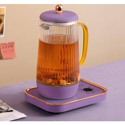 800ml Electric Kettle Smart Health Preserving Pot 3 Gear Thermal Pot Solw Cooker Household Glass Teapot Stew Cup 220V