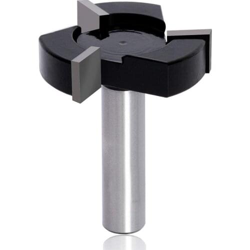 Router Bits 1/2 inch Shank 2 inch Cutting Diameter Slab Flattening Router Bit Planing Bit Wood Milling Cutter Planer Woodworking