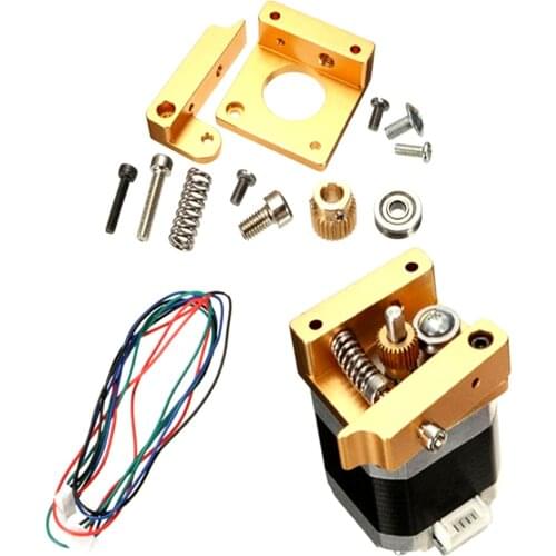 KuaiJieWei Forward or Reverse Direction Metal Extruder Kit With NEMA 17 Stepper Motor For RepRap Prusa i3