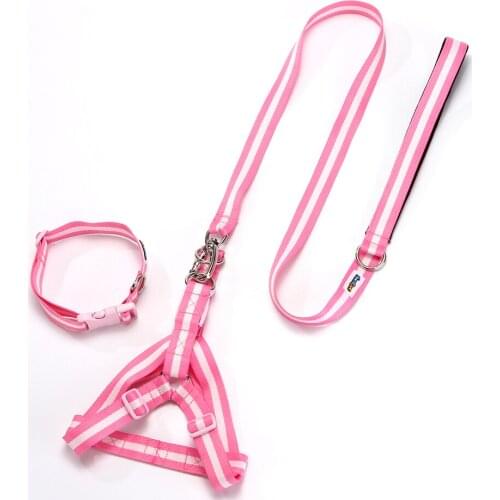 Kaatapet Hot selling EVA Reflective Nylon dog leash with spring for pet Belt Pet Supplies Outdoor Sports Dog Leash