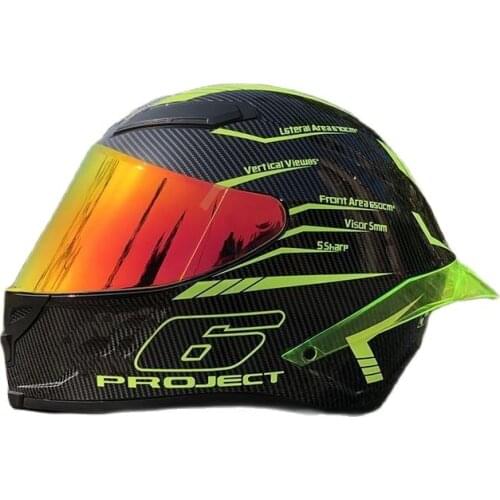 DOT Approved Full Face Motorcycle Helmet Washable Lining With Big Spolier Stylish Fast Release Racing Helmet Casco Casque