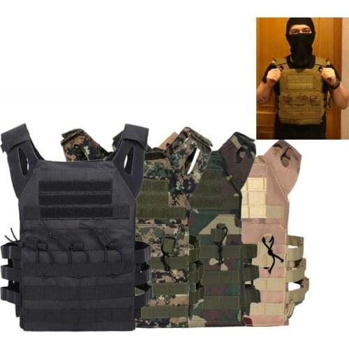 600D Hunting Tactical Vest MilitaryPlate Carrier Magazine Airsoft Paintball CS Outdoor Protective Lightweight Vest