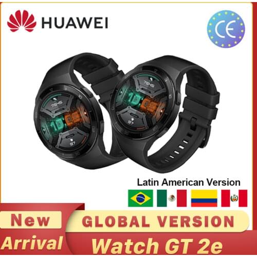 Original HUAWEI WATCH GT GT 2e Global Version 5ATM Waterproof Smart Watch GPS 2 Weeks Long Standby Sport Watch