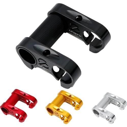 Litepro Double Stem S95 Folding Bike 412 Hollow Bicycle SP8 Modified Ultralight Stem Aluminum Alloy
