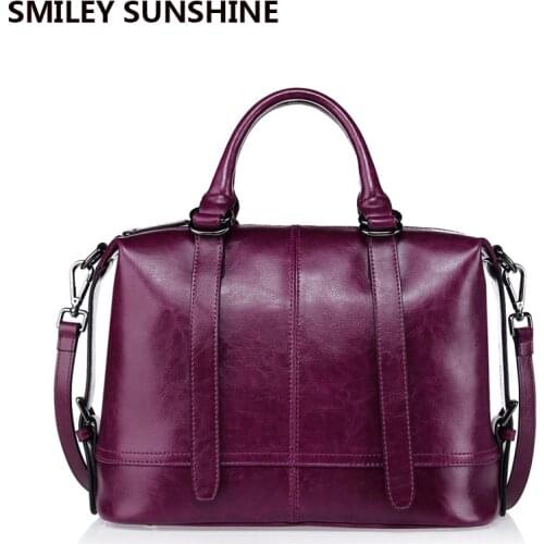 SMILEY SUNSHINE Women's Purple Bags
