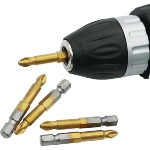 10pcs 25mm Extra Hard Non-slip Screwdriver Bits PH2 Cross high snap for hand screwdriver drill screwdriver Impact Driver