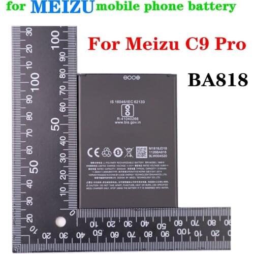 BA818 3000mAh Battery For Meizu C9 Pro Phone Battery High Quality Replacement Battery