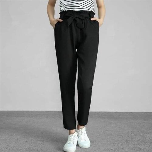 Asyabuykal Women's Trousers Harem Pants