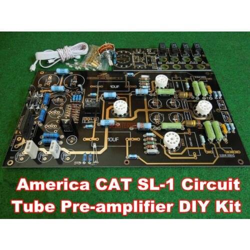 Audio USA CAT SL-1 Tube Pre-AMP HiFi Stereo Preamplifier DIY Kit For HiFi