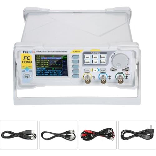 KKMOON 20/60/80/100MHz Signal Generator Module Digital DDS Signal Generator Waveform Generator Pulse Signal Source 250MSa/s