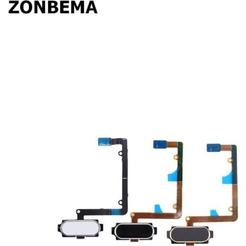 ZONBEMA Original Touch ID Fingerprint Sensor Home Return Key Menu Button Flex For Samsung Galaxy A5 2016 A510 A510F