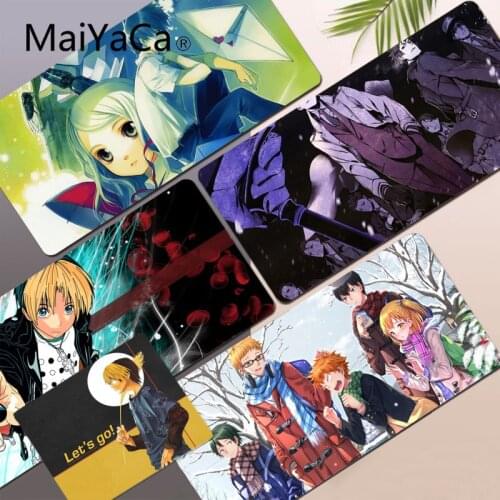 Hikaru no Go Hot Sales Large sizes DIY Custom Mouse pad mat Size for Keyboards Mat Mousepad for boyfriend Gift