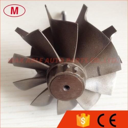 HX40 64X76mm 10 blades turbo wheel/ turbine shaft&wheel journal bearing