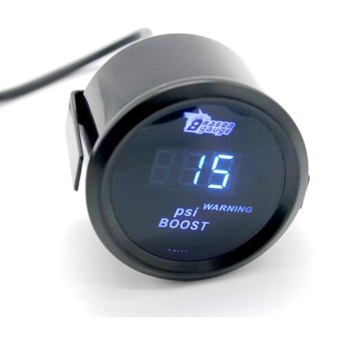 52mm Booster Meter Car Modified Booster Meter 12V Car Modified Universal Meter