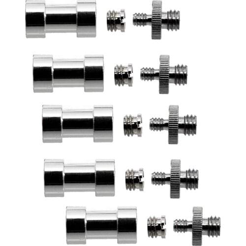 1/4" 3/8" Tripod Screw Mount Convert Adapter Flash Light Stand Camera Spigot for Camera Cage / GoPro Cameras / LED Panel / Studi