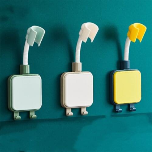 Adjustable Shower Adjusting Bracket Bathroom Shower Head Holder Wall Mounted Hand Shower Holder