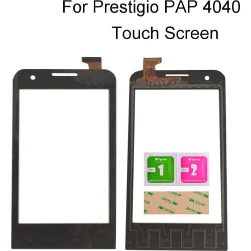 Phone Touch Screen For Prestigio PAP 4040 Digitizer Panel Sensor TouchScreen 3M Glue Wipes Tools