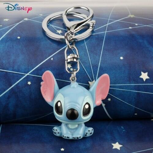 Stitch Keychain Women Disney Anime Figure Toy Fashion Classic Backpacks Wallet Car Key Pendant Accessories Cute Keychains