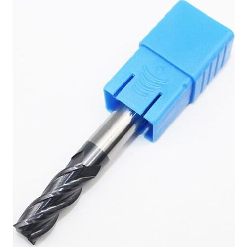 1PCS HRC50 8mm D8X22LXD8X75L Solid Carbide Endmills ENDMILL 4 Flute Standard Length Side milling Slotting Profiling face mill