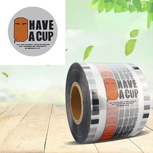Milk Tea Sealing Film Bubble Tea Sealing Film Sealing Film Can Produce 3000 cups/roll F9095 HAVE A CUP Milk Tea Sealing Film