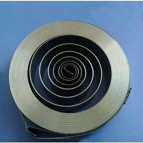 Factory Supply Customized Stainless Steel Constant Force Spiral Springs For Curtain ,0.25*8*5000mm, Type S24
