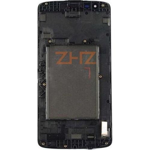 For LG K8 LTE K350N K350E K350DS LCD Display with Touch Screen Digitizer Assembly With frame Free shipping