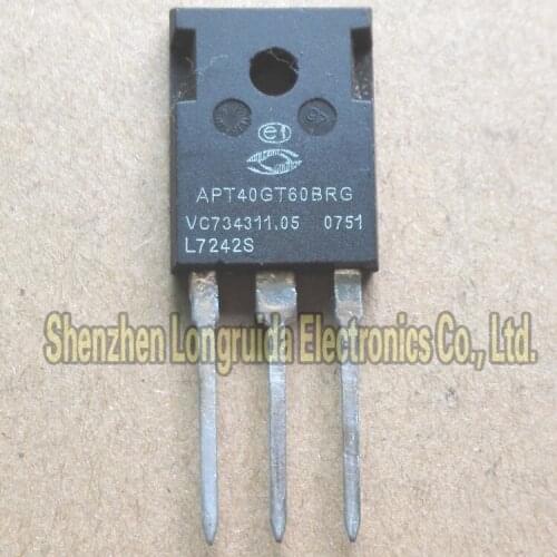 10PCS APT40GT60BRG APT4-GT60 TO-247 MOSFET TRANSISTOR 40A 600V