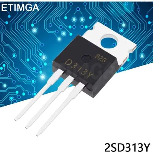 10PCS/LOT D313Y 2SD313Y TO-220 60V 8A Transistor