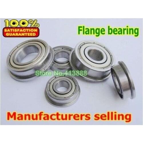 250pcs/lot free shipping Wholesale Flange ball bearing F6003ZZ 12*28*8 mm