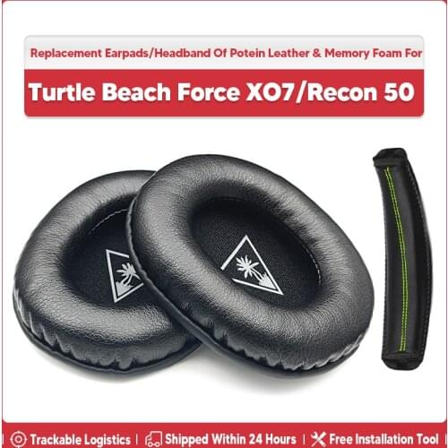 XO Seven Ear Pads Replacement Parts Ear Pads Cushions Earpads Compatible with Ear Force XO Seven XO 7 Pro Premium Gaming Headset