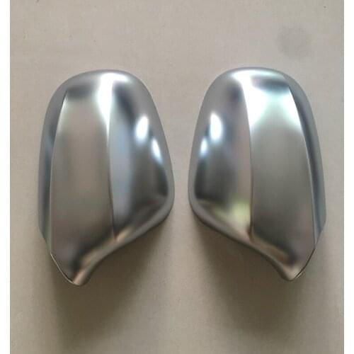 1 Pair matt silver Rearview Mirror Case For BMW E90 E91 2009 2010 2011 2012 Left Right Side Rearview Mirror Cover caps