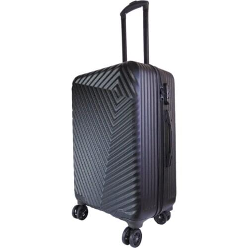 Black Pvc 4 Wheels For Medium and Cabin Boy Set 2gang, Travel Bag, Briefcase