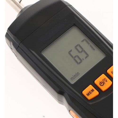 GM8906 Digital Tachometer Contact-Type Speed Gauge Handheld Meter