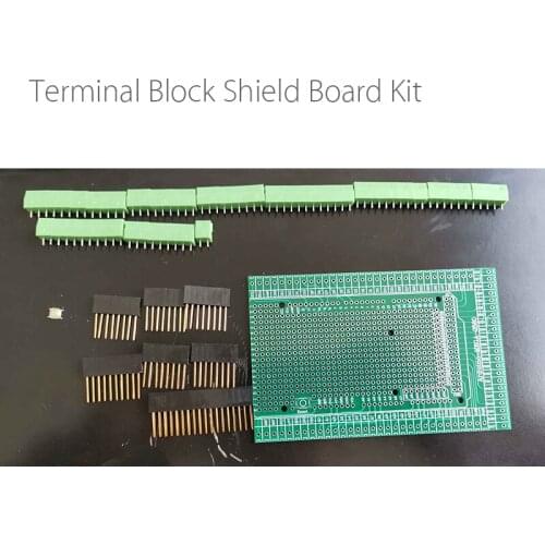 Double-side PCB Prototype Screw Terminal Block Shield Board Kit For UNO Mega2560 R3