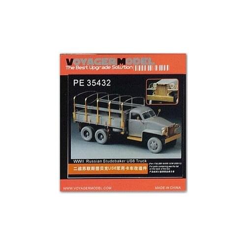 KNL HOBBY Voyager Model PE35432 Stubbeck US6 2.5 tons of ten wheel trucks to upgrade with metal etching pieces